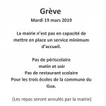 Grève du 19 mars 2019